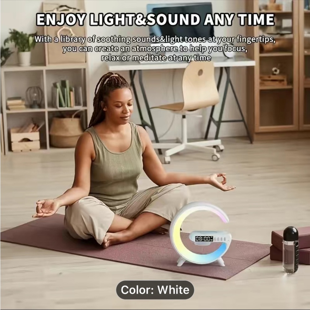 G63 INTELLIGENT SMART LIGHT SOUND MACHINE ( BRAND NEW) - Picture 1 of 12